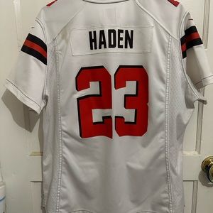 Cleveland Browns Joe Haden On Field XXL football jersey
